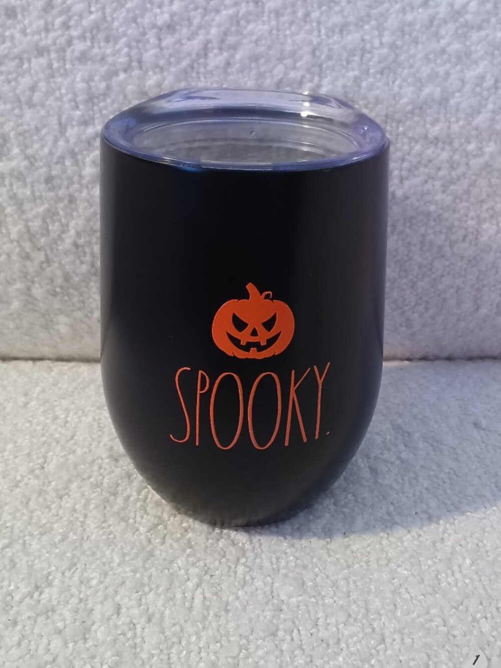 Rae Dunn "Spooky" Cold Beverage Tumbler 12 oz